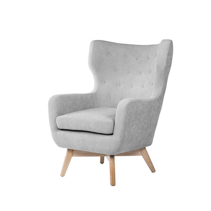 POLTRONA LISBOA GRIGIO CHIARO
