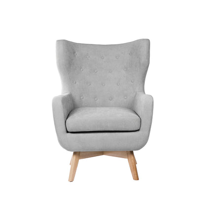 POLTRONA LISBOA GRIGIO CHIARO
